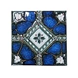 シール付き DIYタイルシート［マジョリカ］/1枚販売/シエナ/シートサイズ：15cm×15cm/Z3K