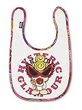 (マイファーストヒステリック) MY FIRST HYSTERIC HYSTERIC MESSY TOYS総柄　リバーシブル　スタイ ピンク