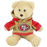 NFL San Francisco 49ers 2010 8-inch Fuzzy Hoody Bear