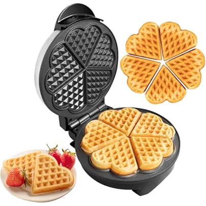 mini heart waffle maker