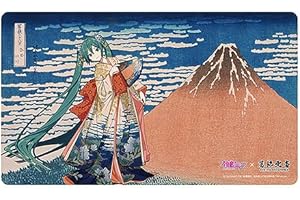 株式会社Presence 葛飾北斎×初音ミク 初音ミク×葛飾北斎 iXima デスクマット 凱風快晴 素材ポリエステル、ラバー サイズ：約60×35cm