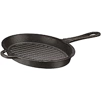 イシガキ産業 イシガキ 鉄鋳物 スキレット オーバル ブラック 幅34.5×奥行27×高さ2.8cm フライパン オーブン ガス火 IH 対応 波型形状 余分な油を落とす 3968 1個入1個セット