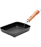 Amazon｜及源 南部鉄器 フライパン 玉子焼き 角玉子焼 直火対応 F-141
