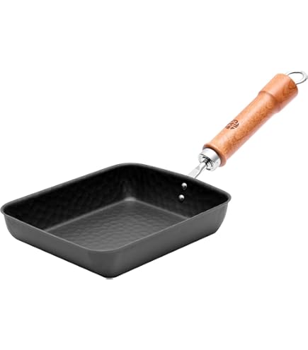 Amazon｜及源 南部鉄器 フライパン 玉子焼き 角玉子焼 直火対応 F-141