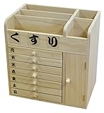 大竹産業 天然木 桐 お薬まとめて整理箱(ワイド) OSR-008 返品種別A