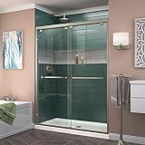 DreamLine Encore Bypassスライドシャワードア 0.3125" D x 50 - 54" W x 76" H SHDR-1654760-04 1