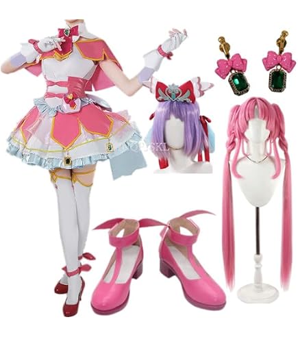 Amazon.co.jp: ウィッグ、靴付き スイートプリキュア キュアメロディ