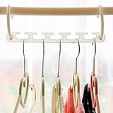 amzmonnsuta 多機能　調整可能な　ハンガーラック/服ハンガー　組合せ　収納ラック