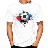 Tシャツ　無地　メンズ　半袖　シャツ　Dafanet　 丸首　ジャージ　修身 　かわいい　サッカー　プリント　無地　ゆったり　人気 　おしゃれ　スポーツ　個性　 カジュアル　速乾　通勤　大きいサイズ　