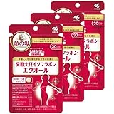 命の母 発酵大豆イソフラボン エクオール 30日分 30粒 ３点セット 小林製薬