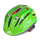 HORIZON ヘルメット 自転車 キッズ 子ども用 軽量 通気性 かわいい グリーン 53～58cm