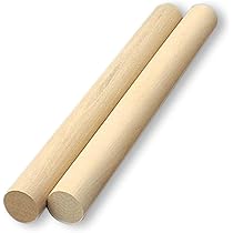 Amazon.co.jp: 米ヒバ 丸棒材 D 2本組 φ30×300mm : DIY・工具