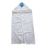 フェイラー バスポンチョ フィッシュ バスタオルポンチョ Fisch Chenille Bath poncho (ブルーホワイト)