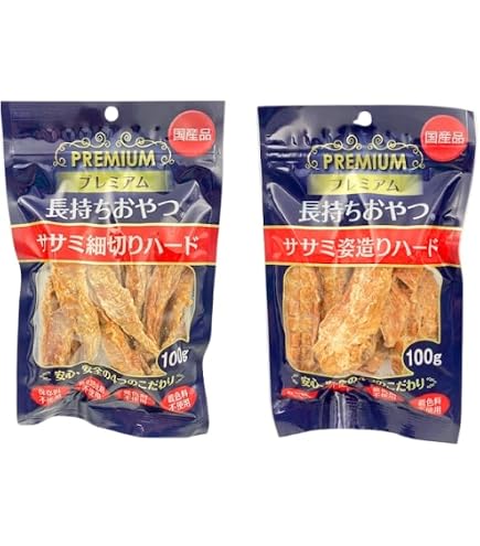 Amazon | プレミアム長持ちおやつ ササミ姿造り ササミ細切り 100g Amazon | プレミアム長持ちおやつ ササミ姿造り ササミ細切り 100g