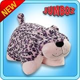 Pillow Pets Authentic 30" Pink Leopard, Folding Plush Pillow- Jumbo [並行輸入品]