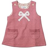 《H28年秋冬物》(日本製) Pample Mousse(パンプルムース) 杢裏起毛レースリボンAPチュニック 95cm /RE NO.DP-63152