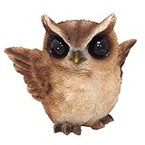 ガーデン オブジェ・置物 （ふくろう・飛立ち） QYL-1090