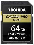 東芝(TOSHIBA) SDXU-D064G EXCERIA PRO SDXU-Dシリーズ SDXCメモリカード 64GB
