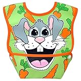 Dex Baby Dura-bib Big Mouth- 3-12 Months (Bunny) by DEX [並行輸入品]