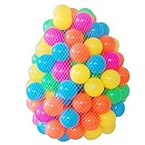 50個カラフルなソフトプラスチック海洋ボールPlayballs for Baby KidsテントSwim Pit Toys