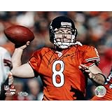 Steiner Sports NFL Chicago Bears Rex Grossman Throw inオレンジジャージー8 x 10写真