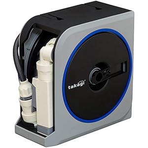 タカギ(takagi) ホース ホースリール NANO NEXT 10m (SK) モノトーン おしゃれ RM1110SK 【安心の2年間保証】