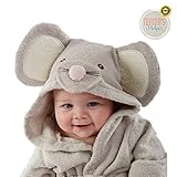 Premium Baby Hooded Bath Robe by Mama's Helper | Perfect Baby Gifts | Give Baby Security and Protect