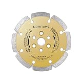 ノリタケ NORITAKE 石材用 乾式切断工具 ダイヤモンドブレード 外径105mm×厚2.3mm×穴径15mm P.C.D35mm×3穴[n4"*2.3*c15]