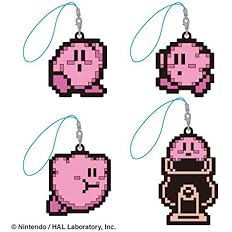 Amazon 星のカービィ ドットデザインラバーストラップ 全4種セット アニメ 萌えグッズ 通販