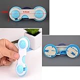 Hioffer(ハイオフア)食器棚 コーナー 赤ちゃん 引き出しラッチ ケガ防止 キッズ ロック ラッチ 子供 安全 キャビネット 4個セット