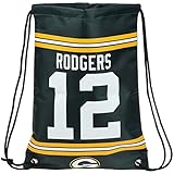 （フォーエバー・コレクタブルズ）Forever Collectibles NFLプレーヤー 巾着型バックパック 18" x 13.5" グリーン