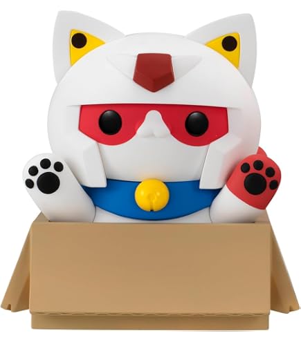 MegaHouse Nyanto! Serie Gatto – Suletta & Miorine Set – Figure In Vinile Da 9,9 Cm – Con Regalo Cartolina – Gundam