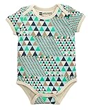 PACT Baby SHORT-SLEEVE SNAPSTER SSA-BON-SBT-6-12