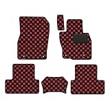 Hotfield マツダ 互換品 新型 CX-60 CX60 KH系 フロアマット/チェックレッド