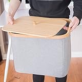 Costway 折りたたみ式 大容量 収納ボックス 収納バスケット 収納ケース ランドリーかご ランドリーバスケット ランドリーボックス 脱衣かご 洗濯かご 収納かご 洗濯物かご ランドリー 収納 かご バスケット バケツ カゴ 洗濯物入れ