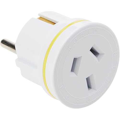 Korjo Travel Adaptors from Australia to Europe, Japan, USA, UK, India and South Africa
