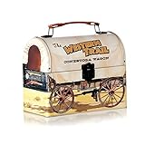 Sweet Potato Retro Covered Wagon Lunchbox, Tan by Sweet Potatoes [並行輸入品]