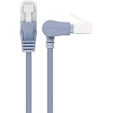 エレコム LANケーブル CAT6A スイング式コネクタ ツメが折れない 爪折れ防止コネクタ cat6a対応 スリム ブルー LD-GPATSW/BU 1m