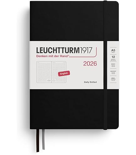 Amazon.co.jp: ロイヒトトゥルム 手帳 2026年 1月始まり A5