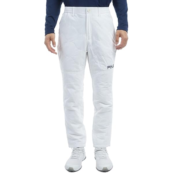 Amazon | [ピン アパレル] メンズ 中綿 ロングパンツ (保温・全方向