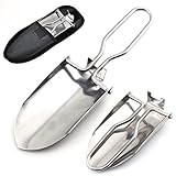 Honana HG - GT 3 園芸ステンレススチール折りたたみ式シャベル植えツール屋外キャンプポータブルプレイ