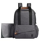 Ferlin Multi-function Baby Diaper Nappy Bags Backpack with Changing Pad, Fashion Design with Anti-Wa