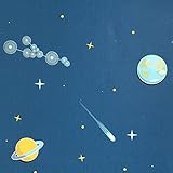 【 DIY 壁紙シール】宇宙空間 高品質 壁紙 はがせる レンガ はがせる壁紙 レンガ柄 ウォールステッカー 防水 粘着シートトイレ キッチン 補修 45cm*10M
