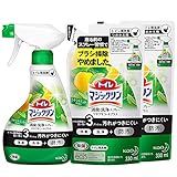 【まとめ買い】トイレマジックリン ツヤツヤコートプラス トイレ用洗剤 消臭・洗浄スプレー シトラスミントの香り 本体×1個+替×2個