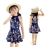子供の水着の女の子、女の子、女の子、王女の水着、ワンピースのドレス、赤ちゃん、韓国のスパ、水着 (Size : 3XL 130-140cm)