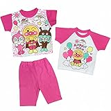 (バンダイ)BANDAI 半袖パジャマ アンパンマン 2トップス ピンク 100