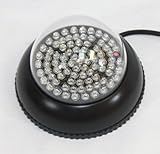 CMVision Wide Angle IRD50 - 84 LED 120 Degree IR Dome Illuminator with Free 12V 500mA Power [並行輸入品]