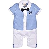 ZOEREA(ゾエレア) ベビースーツ　ロンパース　フォーマル 男の子 赤ちゃん　蝶ネクタイ付き　結婚式　お出かけ　入学式　結婚式　パーティー　発表会 卒業式 卒園　七五三 記念日　お祝い　節句　70