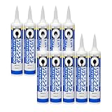 セメダイン(Cemedine) シリコーンシーラント 8090 ホワイト 330mL SR-251 10本セット