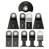 Generic 10Pcs Mix Saw Blades For Fein Bosch Makita Milwaukee Energer Oscillating Multi Tools